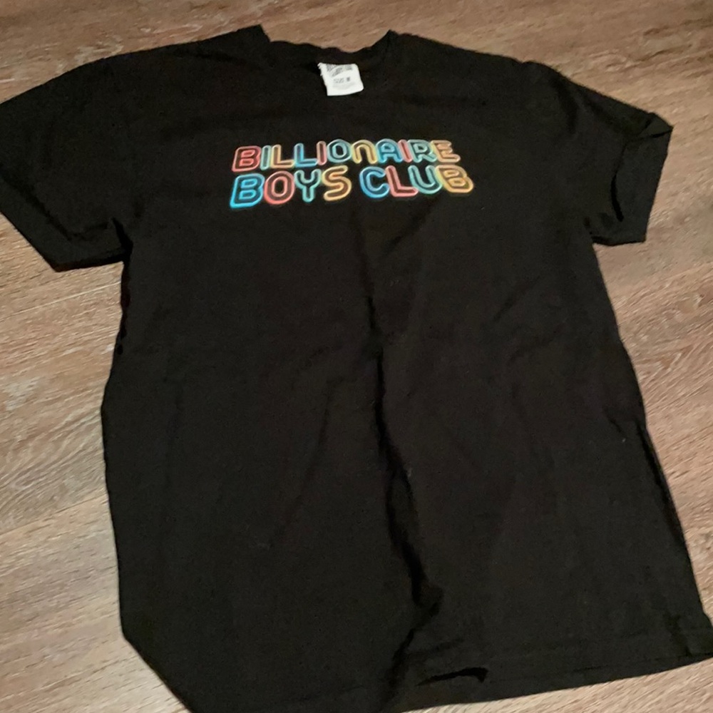 Men’s billionaire boys club neon logo tee